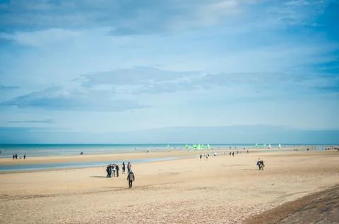 Autumn at the beach Stock Photos