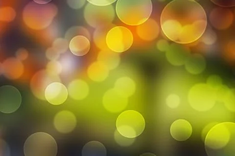 Autumn bokeh background Stock Illustration