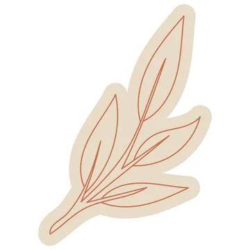 Autumn Botanical Branch イラスト素材