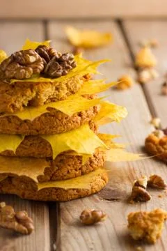 Autumn candy bar. Stock Photos