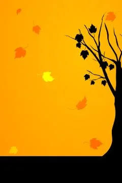 Autumn card Stock Illustration