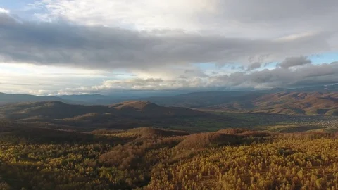 Autumn Carpathians Stock Footage 122386764
