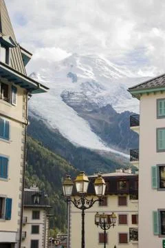 Autumn in Chamonix Stock Photos
