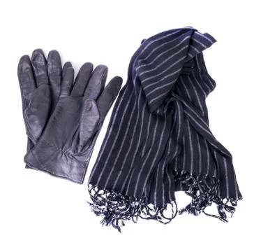 Autumn clothes Stock Photos
