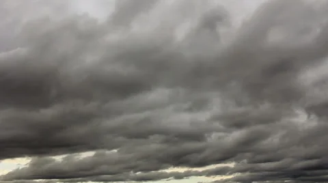 Autumn clouds sky Stock-Footage 34760045