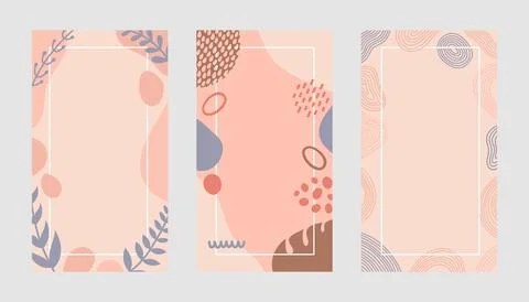 Autumn colors flat design vector background fall Stock Illustration