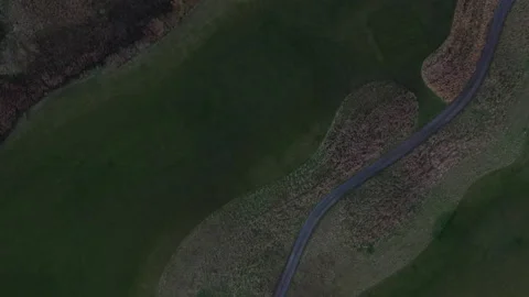 Autumn colours Machynys Peninsula Golf & Country Club Stock Footage