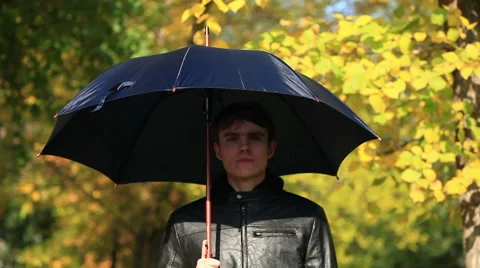 At autumn day Stock Footage 42777690