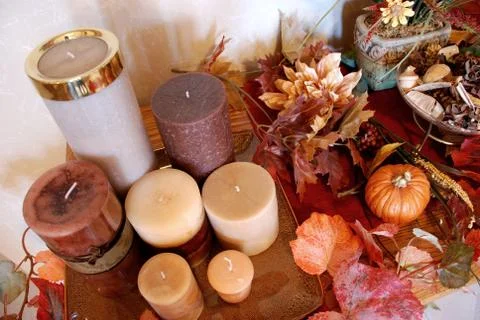 Autumn Decor Stock Photos
