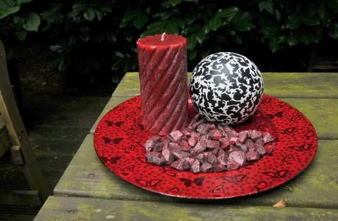 Autumn decoration Stock Photos