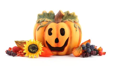 Autumn decorations Stock Photos