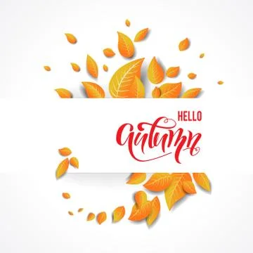 Autumn design isolated Stock Illustration