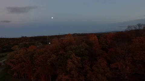 Autumn Drone 库存影片 74039271
