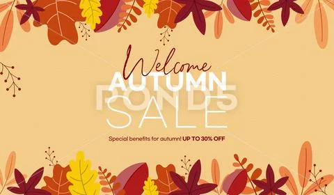 AUTUMN EVENT PSD Template