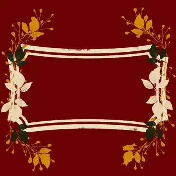 Autumn, fall, autumn frame, fall frame, autumn border, fall border, pumpkin, pum Stock Illustration