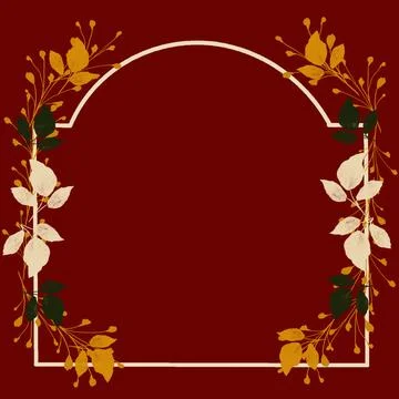 Autumn, fall, autumn frame, fall frame, autumn border, fall border, pumpkin, pum Stock Illustration