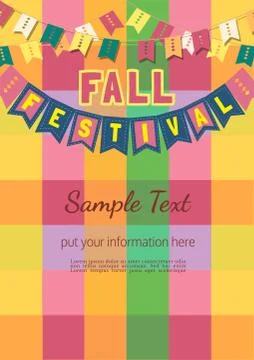 Autumn Fall holiday Stock Illustration