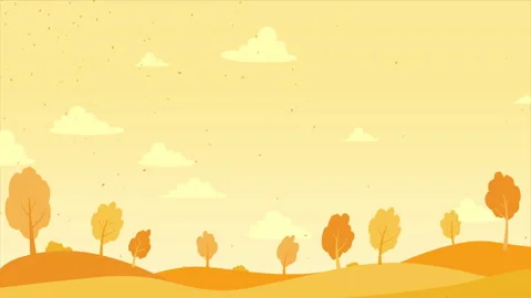 Autumn field with dry leaf fall Stock Footage 138240413