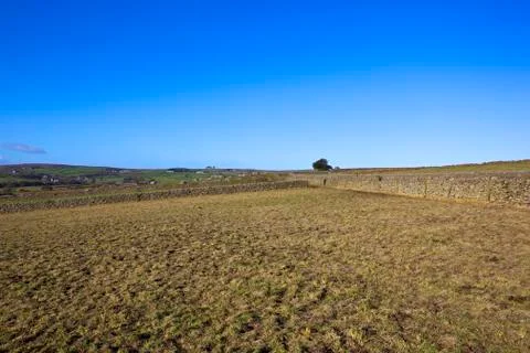 Autumn fieldscape Stock Photos