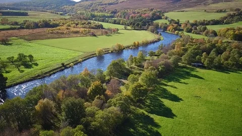 Autumn flow Stock Footage 96559740