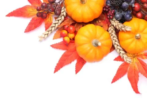 Autumn frame Foto stock
