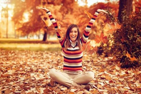 Autumn Fun Stock Photos