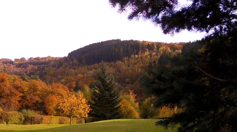 Autumn in Germany. Stock Footage 32695891