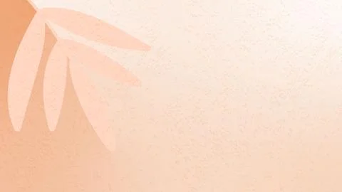 Autumn gradient background with leaf silhouette Stock Illustration