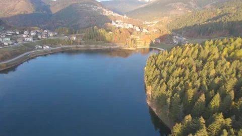 Autumn Lake Video stock 146125650