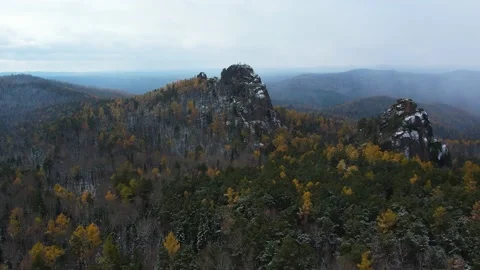 Autumn landscape  Stockbeeldmateriaal 218100450