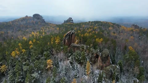 Autumn landscape  Stockbeeldmateriaal 218100681