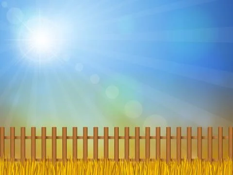 Autumn landscape Stock Illustration