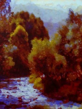 Autumn landscape Stock Illustration