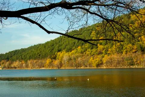 Autumn landscape near Sofia Stock Photos
