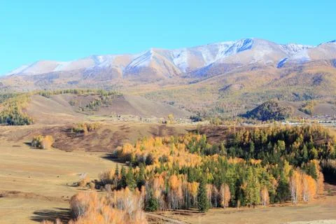 Autumn landscape Stock Photos