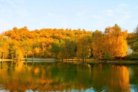 Autumn landscape Stock Photos