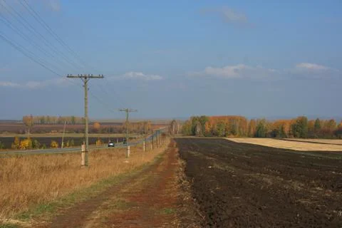 Autumn landscape Stock Photos