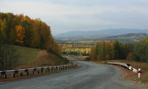 Autumn landscape Stock Photos