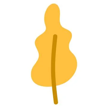 Autumn leaf, element for your design Stock Illustration