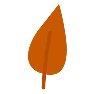 Autumn leaf, element for your design Stock Illustration