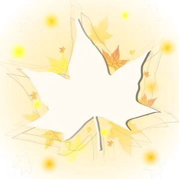 Autumn leaf Stock Illustration