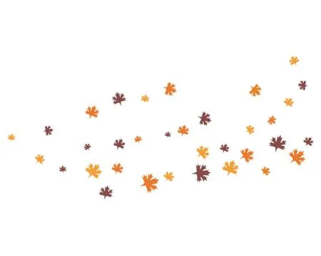 Autumn leaf logo vector icons Illustrazione stock