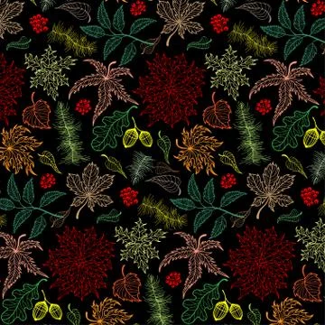 Autumn leaf maple. Stock Illustration