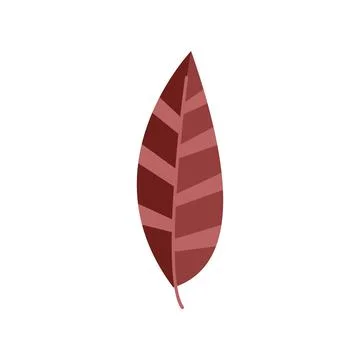 Autumn leaf pattern design illustrating fall foliage Illustrazione stock