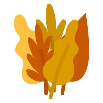 Autumn leafs, element for your design Stock Illustration