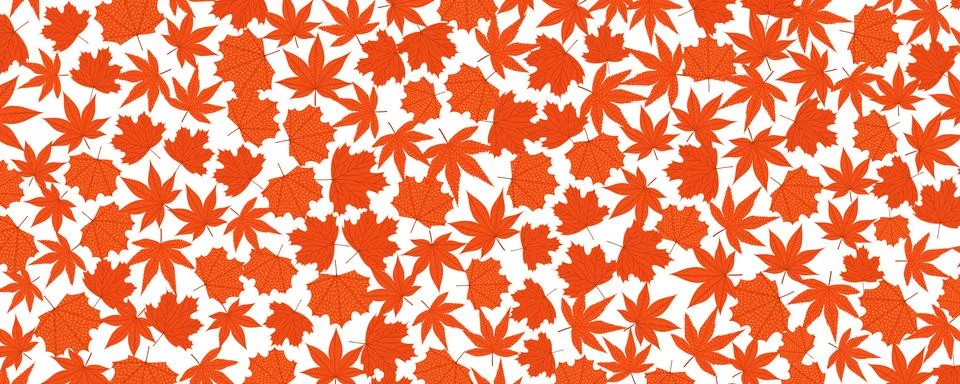 Autumn leaves backdrop, texture 库存插图