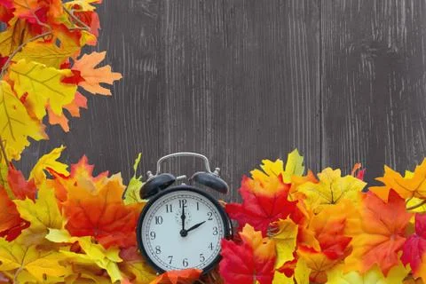 Autumn Leaves Background Foto stock