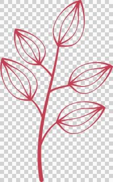 Autumn leaves elements Stock Illustration