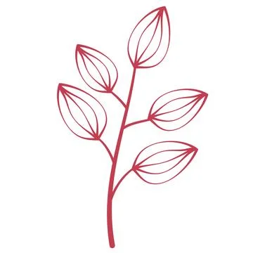 Autumn leaves elements Stock Illustration