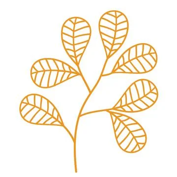 Autumn leaves elements 스톡 일러스트